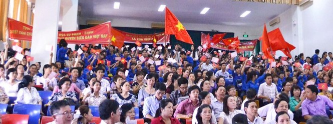 Sinh viên Đà Nẵng thiết thực hướng về Hoàng Sa - ảnh 10